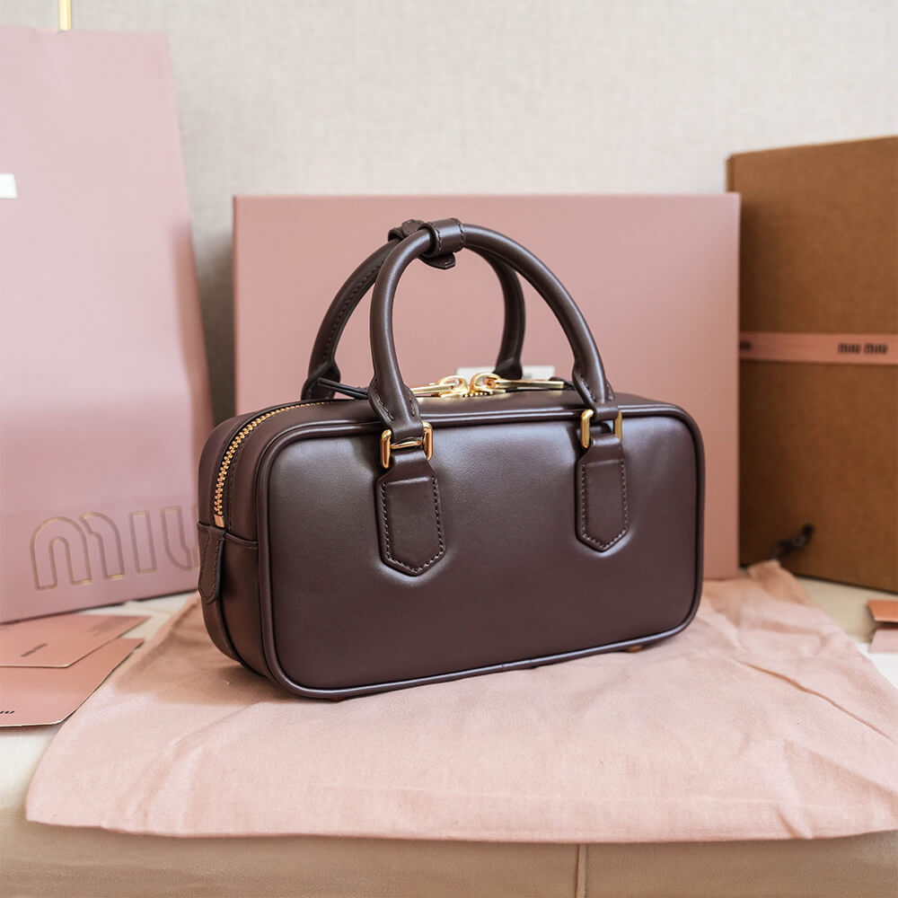 Miumiu Medium Arcadie Leather Bag - Replica Luxury Bags™