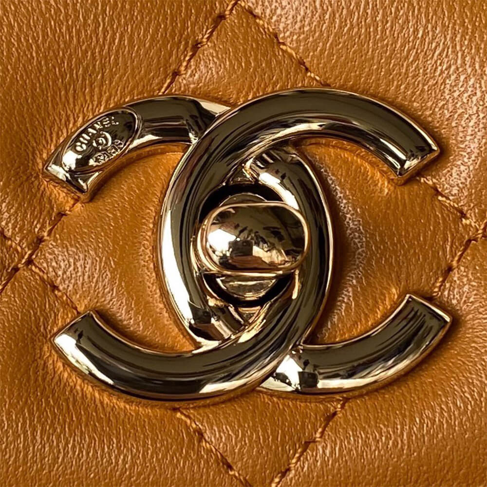 Chanel Mini Flap Bag with Top Handle - Replica Luxury Bags™