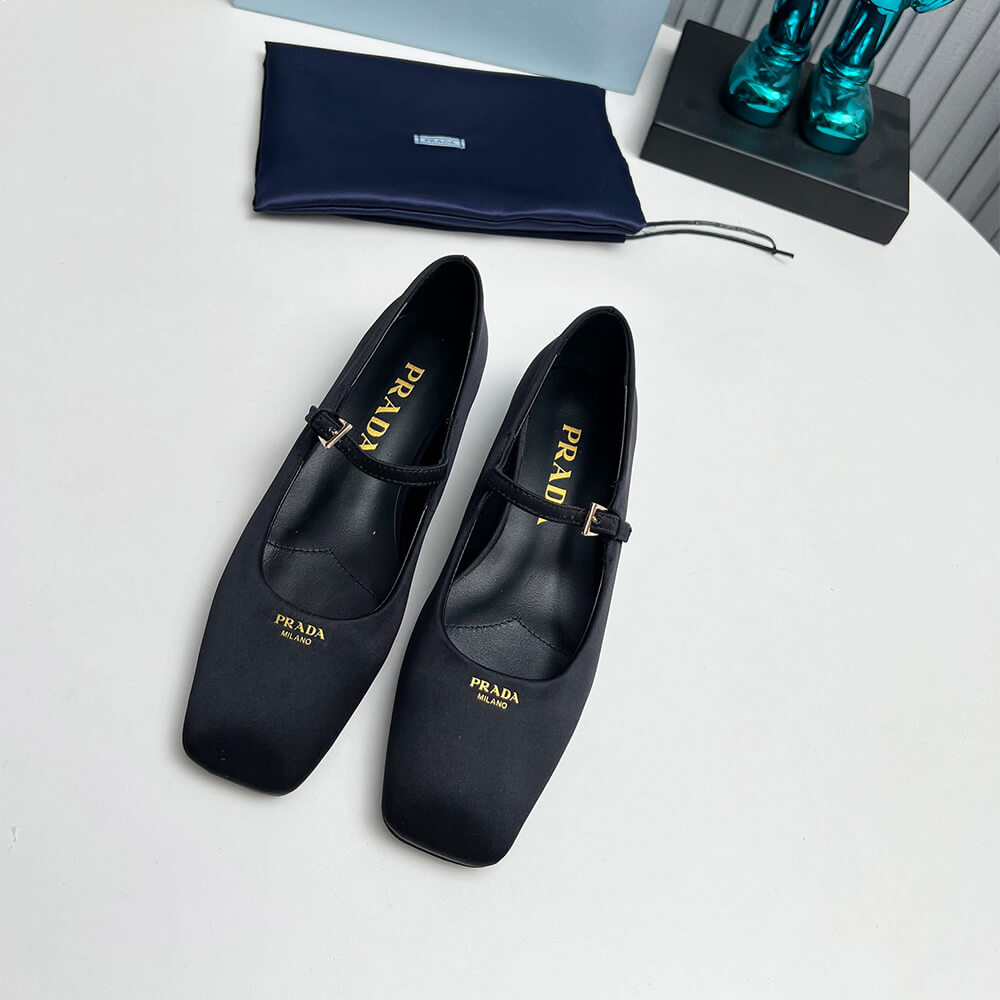 Prada Mary Jane Ballerinas Shoes - Replica Luxury Bags™