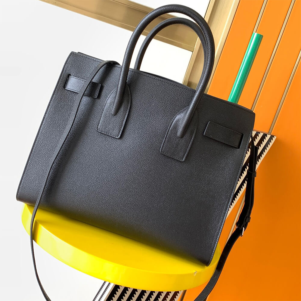 YSL Sac De Jour Small Bag in Grained Leather - Replica Luxury Bags™