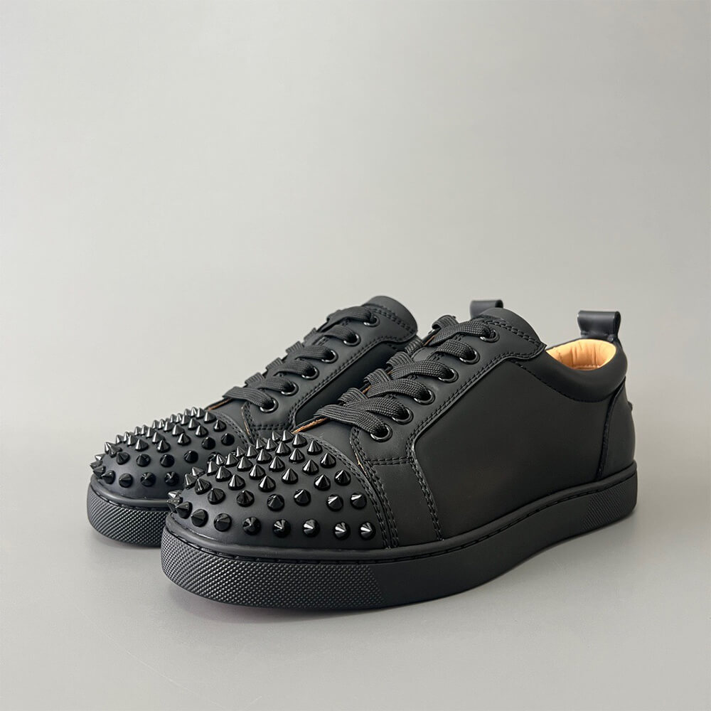 Christian Louboutin Louis Junior Spikes Shoes - Replica Luxury Bags™