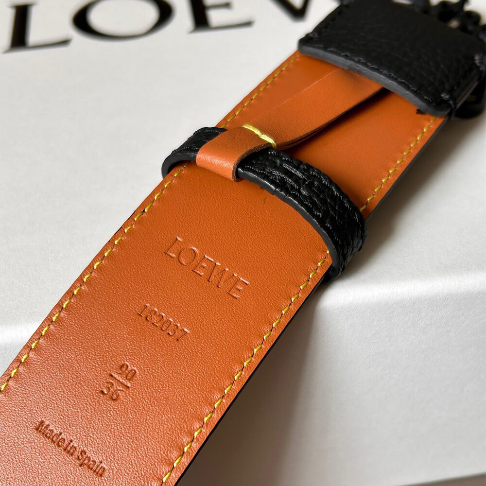 LOEWE Reversible Anagram belt 40mm - Replica Luxury Bags™
