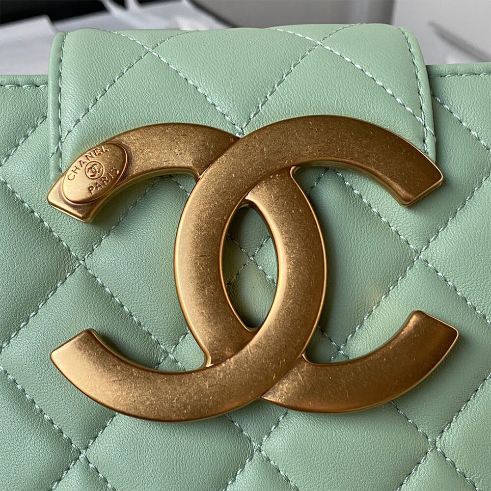 Chanel 24C Bag in Green - Replica Luxury Bags™