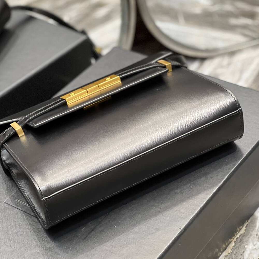 YSL Manhattan Small Shoulder Bag in Box Saint Laurent Leather - Replica Luxury Bags™