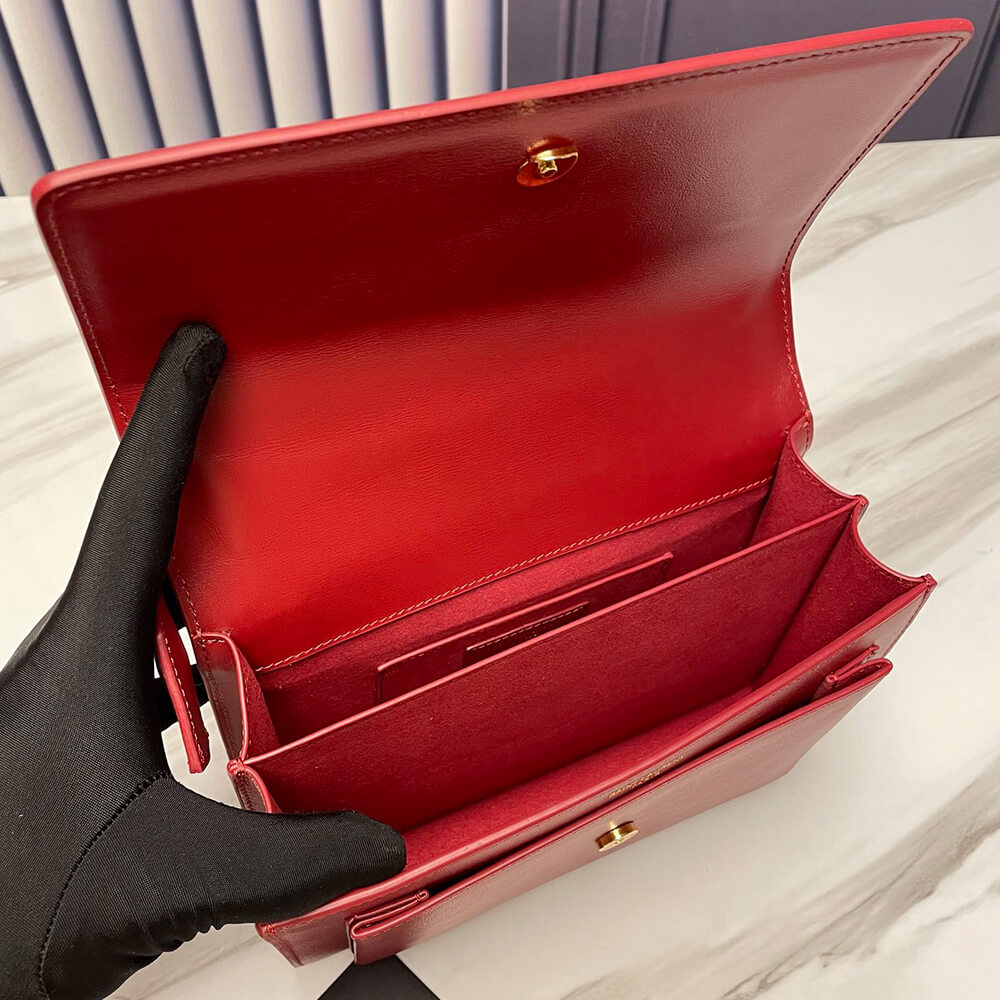 YSL Sunset Medium Chain Bag - Replica Luxury Bags™