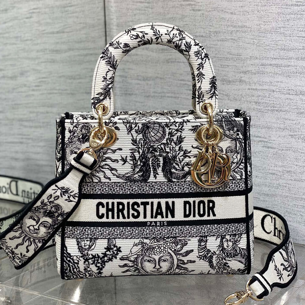 Dior Medium Lady D-Lite Bag - Replica Luxury Bags™