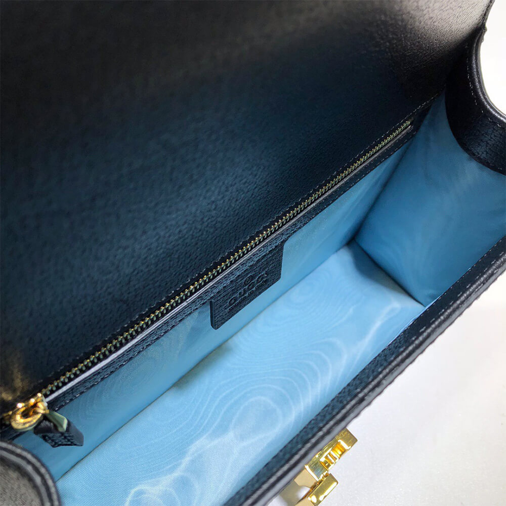 Gucci GG Sylvie Bee Star Small Shoulder Bag - Replica Luxury Bags™