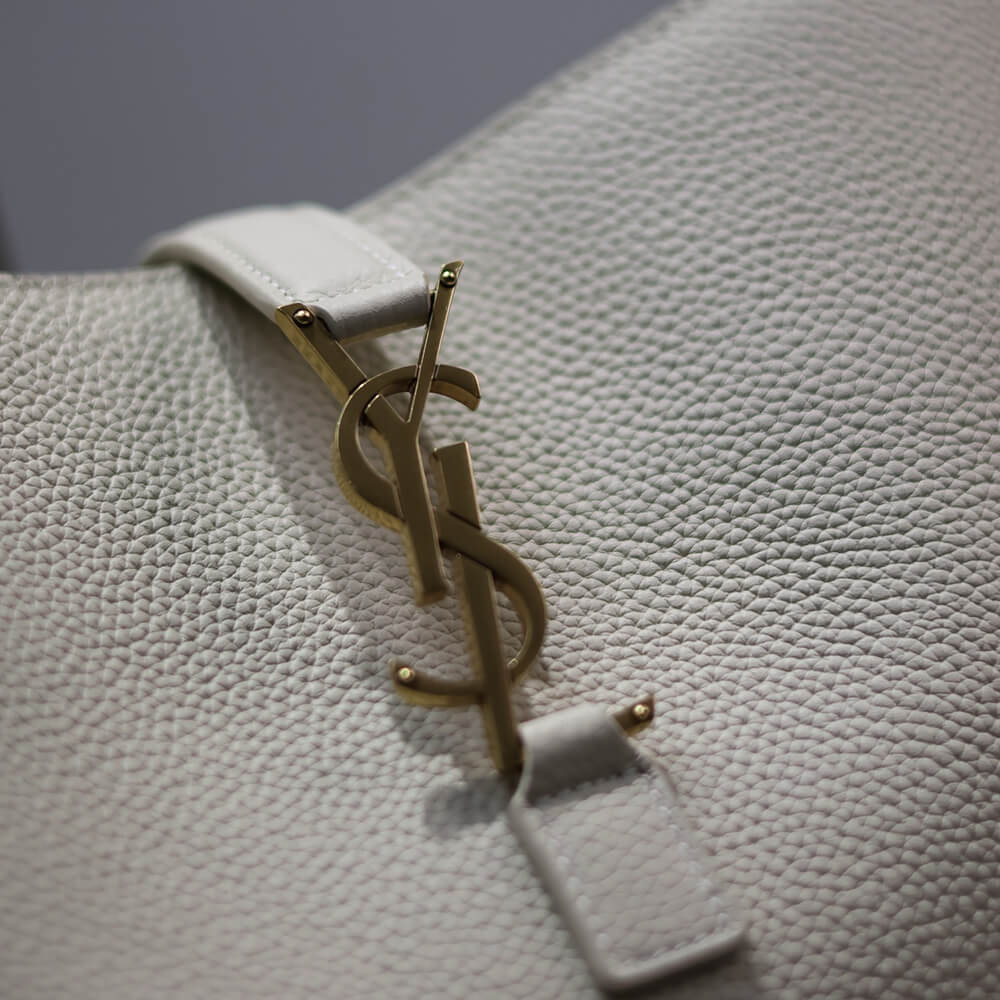 YSL LE 5 A 7 Bea In Grained Leather Bag - Replica Luxury Bags™