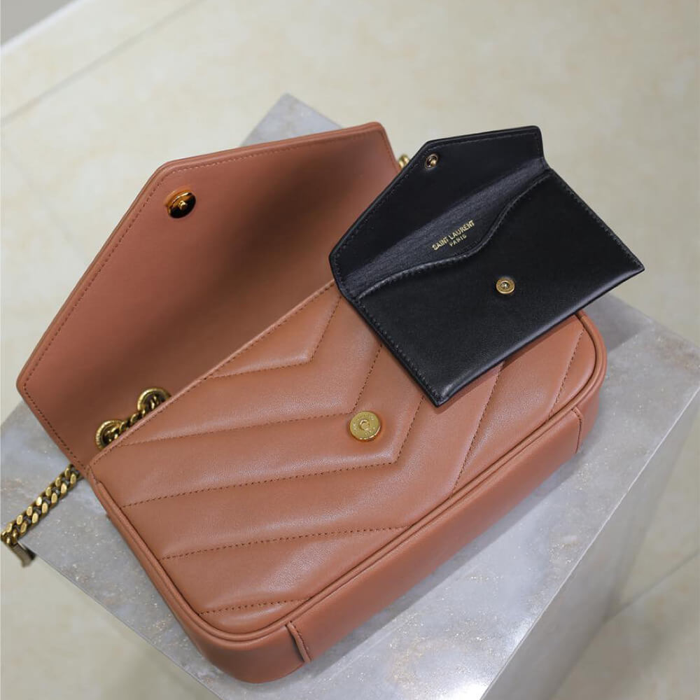 YSL Loulou Small in Bag Matelasse Lambskin - Replica Luxury Bags™