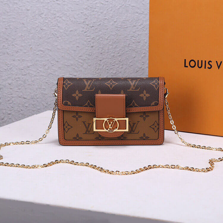 LV Dauphine Chain Wallet Bag - Replica Luxury Bags™