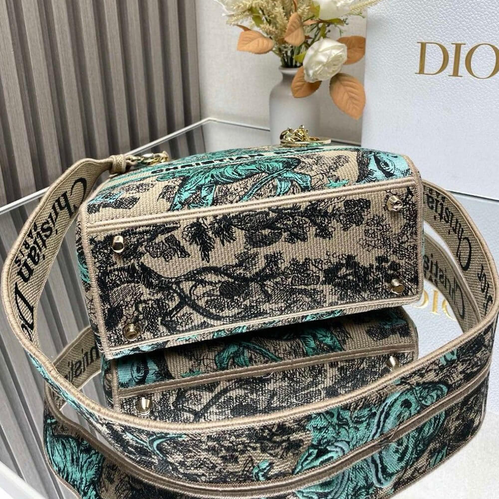 Medium Dioriviera Lady D-Lite Bag - Replica Luxury Bags™