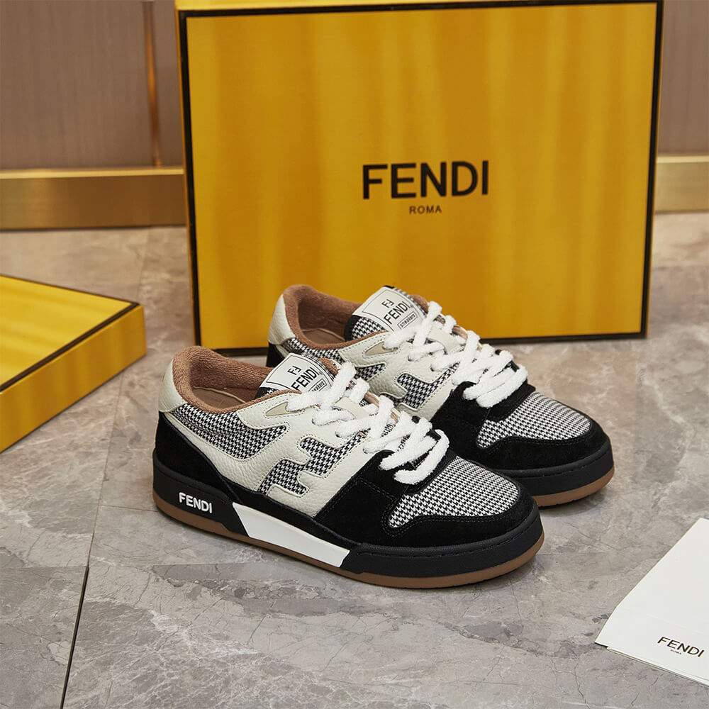 Fendi Match Sneakers Shoes - Replica Luxury Bags™