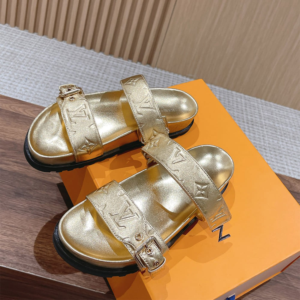 LV Bom Dia Flat Comfort Mule Shoes - Replica Luxury Bags™