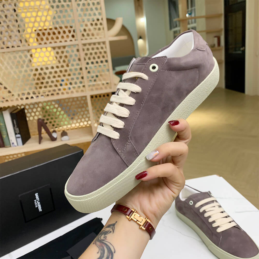 YSL Court Classic Sneaker Shoes - Replica Luxury Bags™