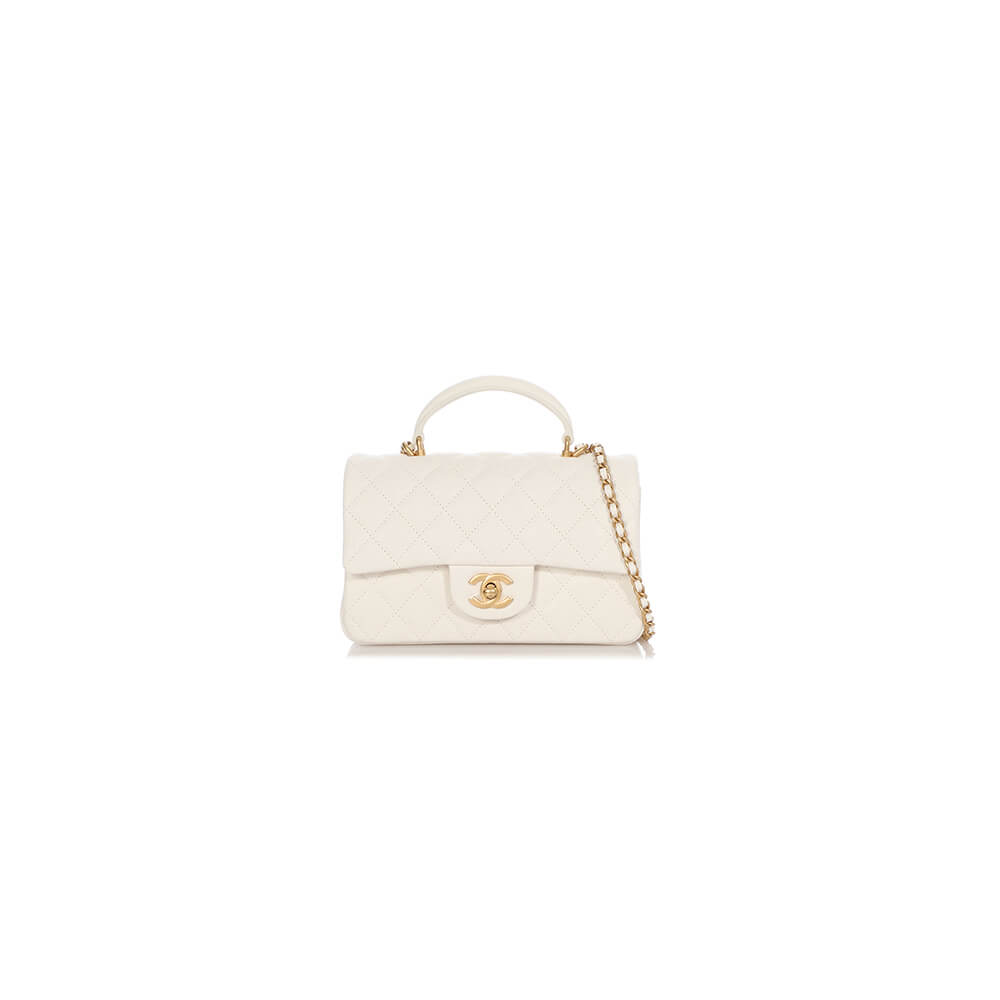 Chanel Mini Classic Handbag With Top Handle - Replica Luxury Bags™