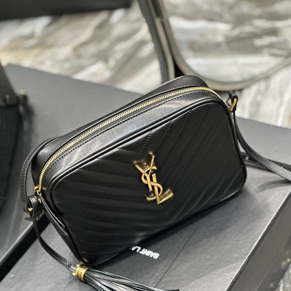 YSL Lou Camera Bag in Quilted Leather - Replica Luxury Bags™