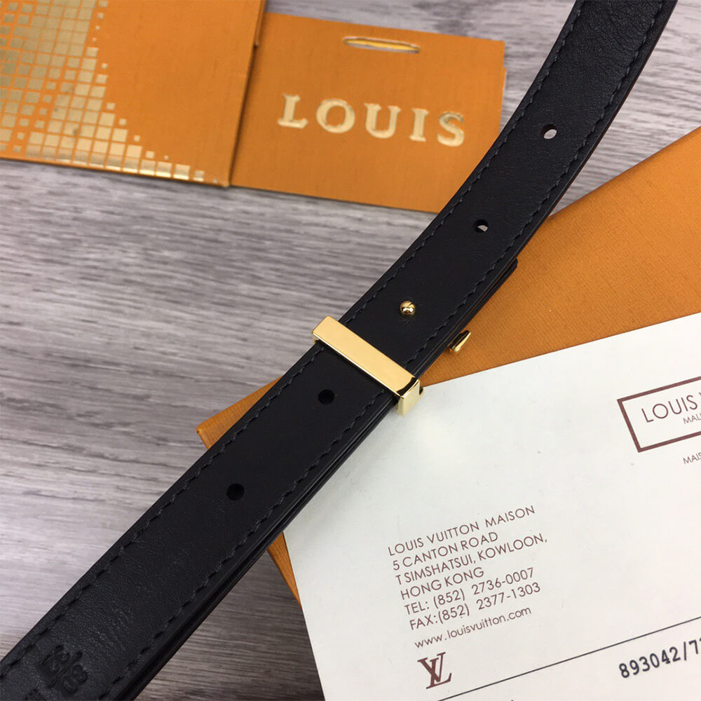 LV Iconic 20mm Reversible Belt - Replica Luxury Bags™