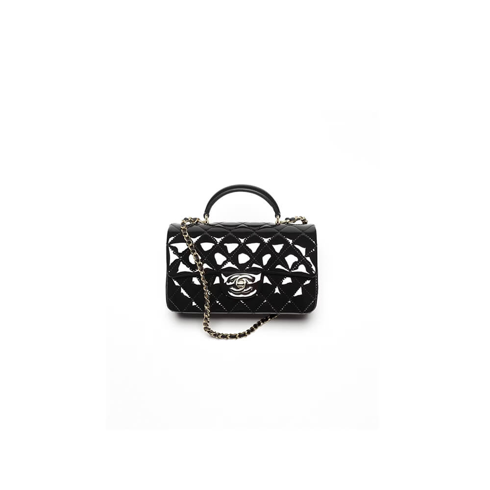 Chanel Mini Classic Handbag With Top Handle - Replica Luxury Bags™