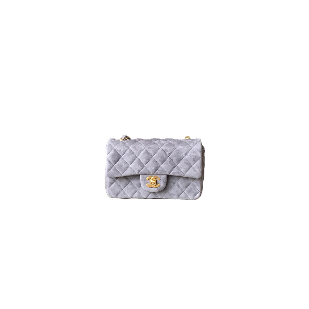 CHANEL SUEDE MINI FLAP BAG - Replica Luxury Bags™
