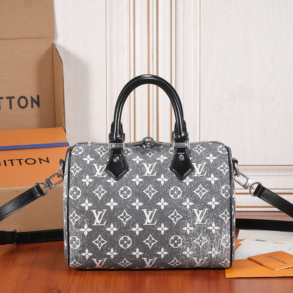 LV Speedy Bandouliere 25 Denim Bag - Replica Luxury Bags™