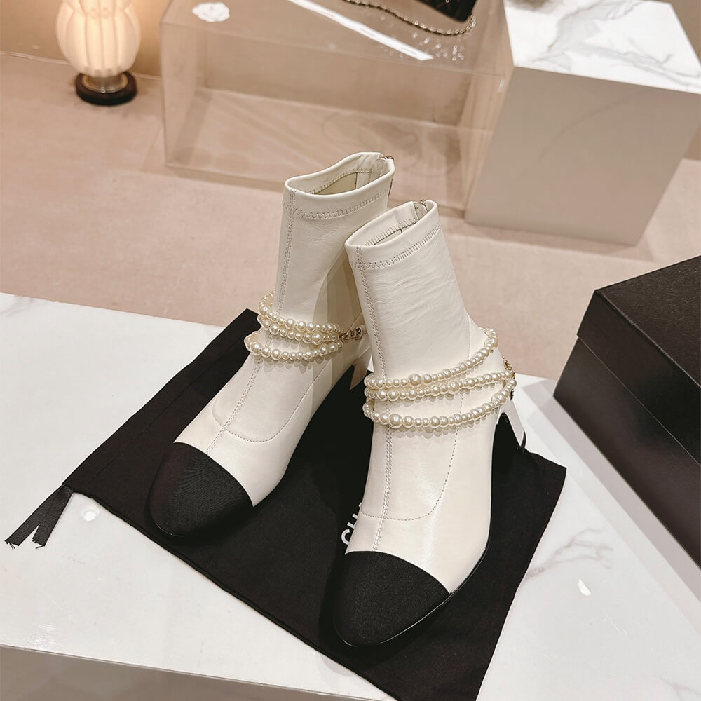 Chanel Combat Boots Shoes - Replica Luxury Bags™