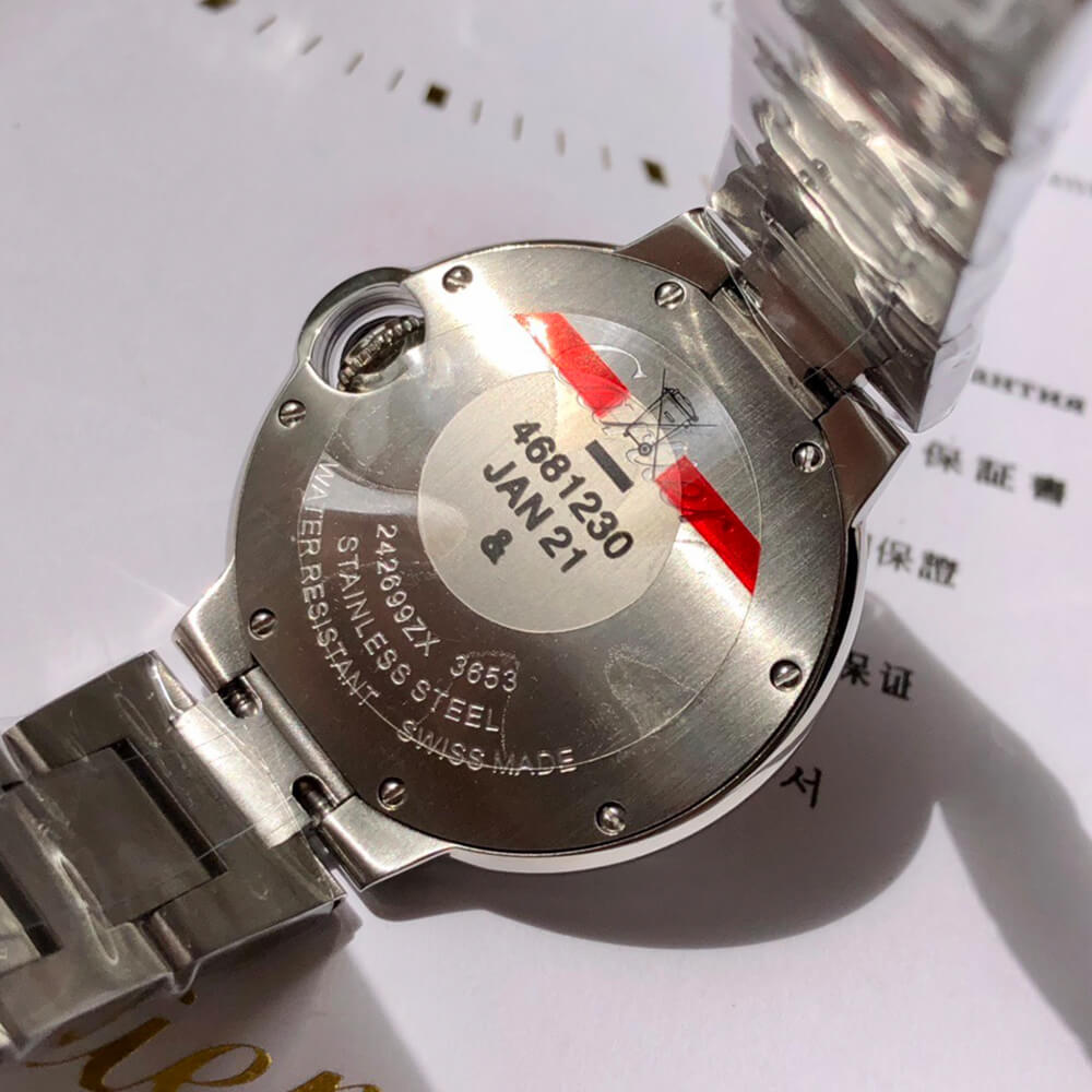 Cartier 33mm Ballon Bleu de Cartier watch - Replica Luxury Bags™