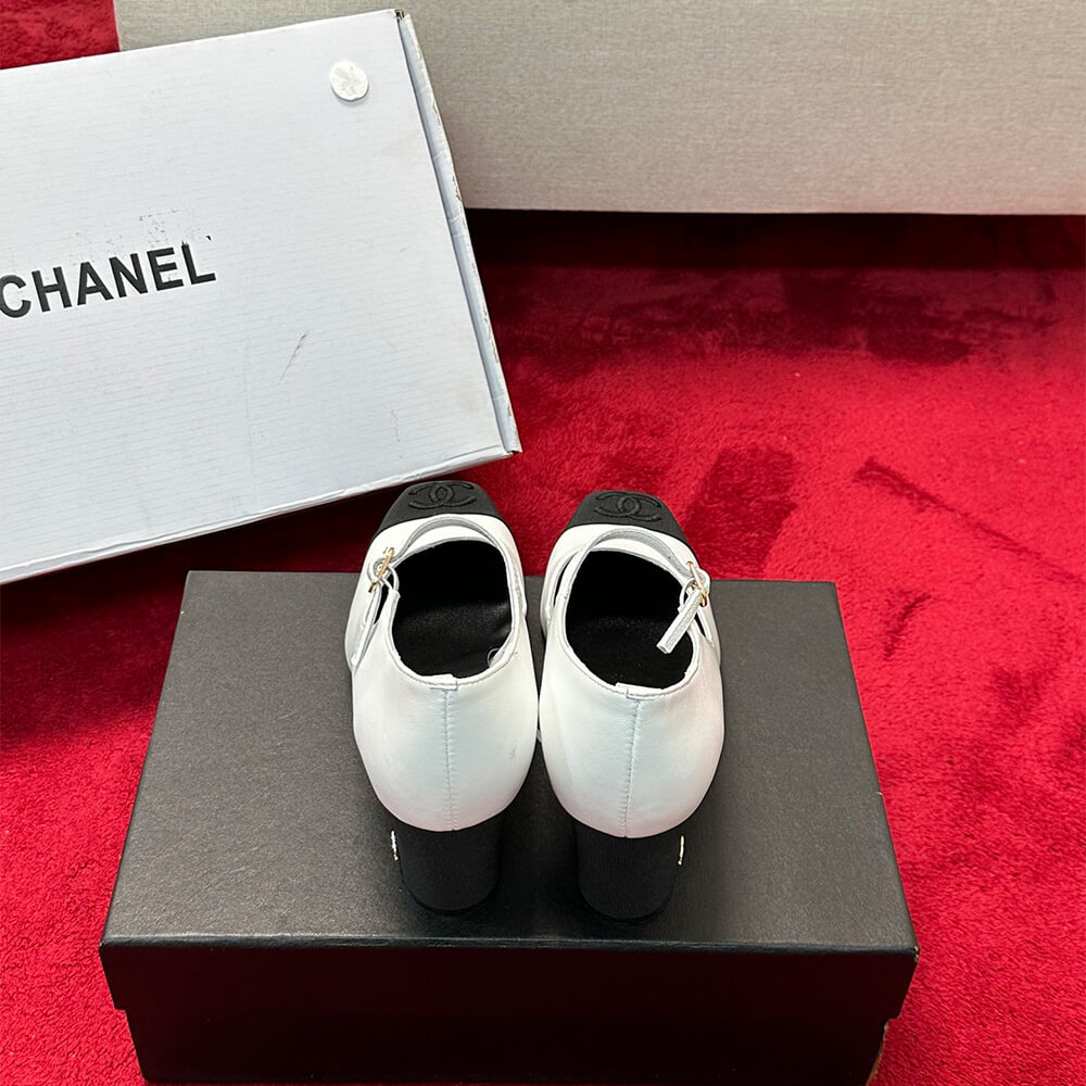 Chanel Mary Janes Heel Shoes - Replica Luxury Bags™