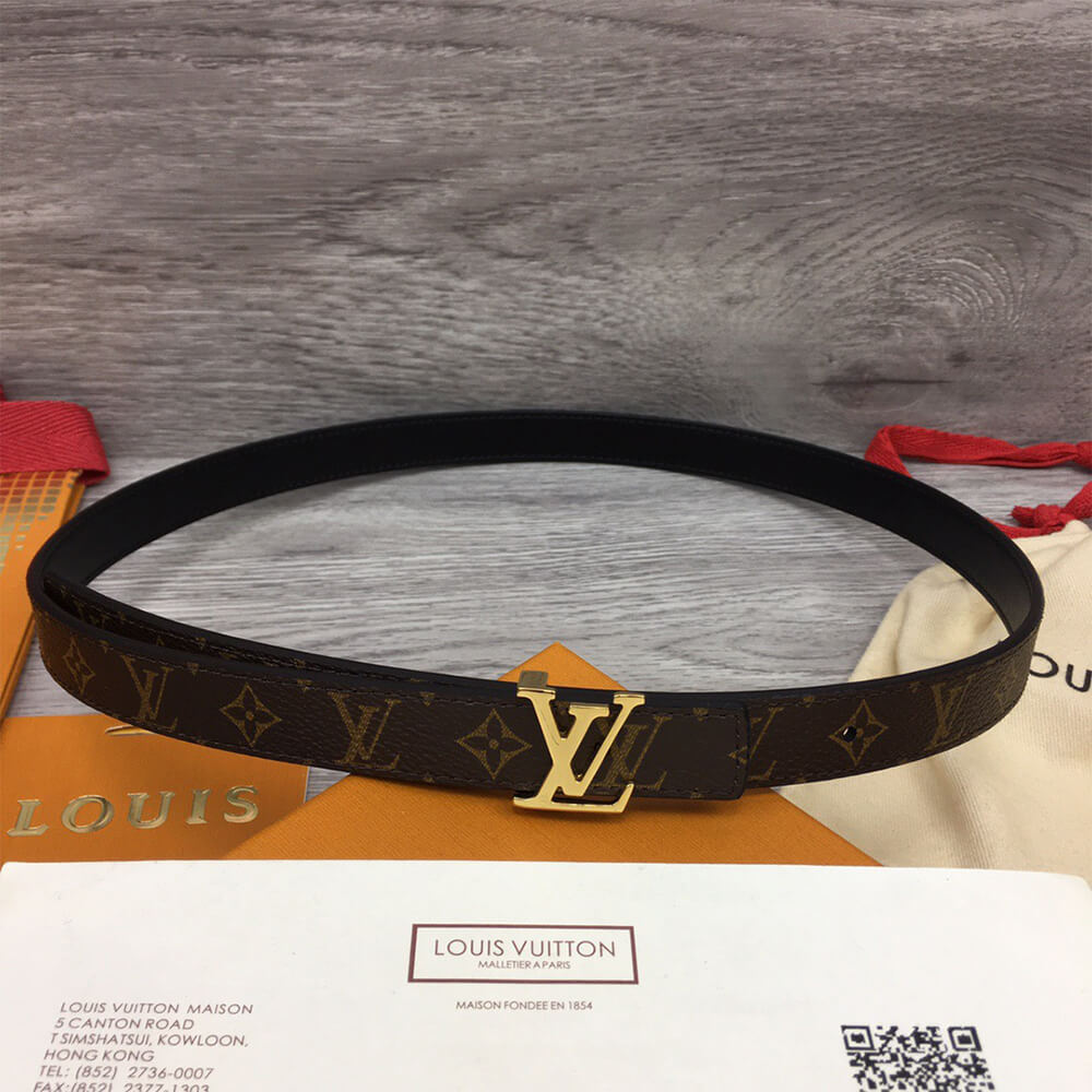 LV Iconic 20mm Reversible Belt - Replica Luxury Bags™