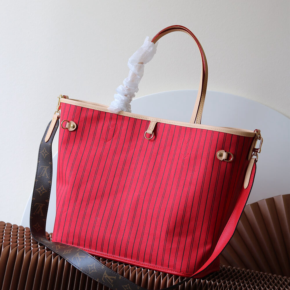 LV Neverfull Bandouliere Inside Out MM Bag - Replica Luxury Bags™