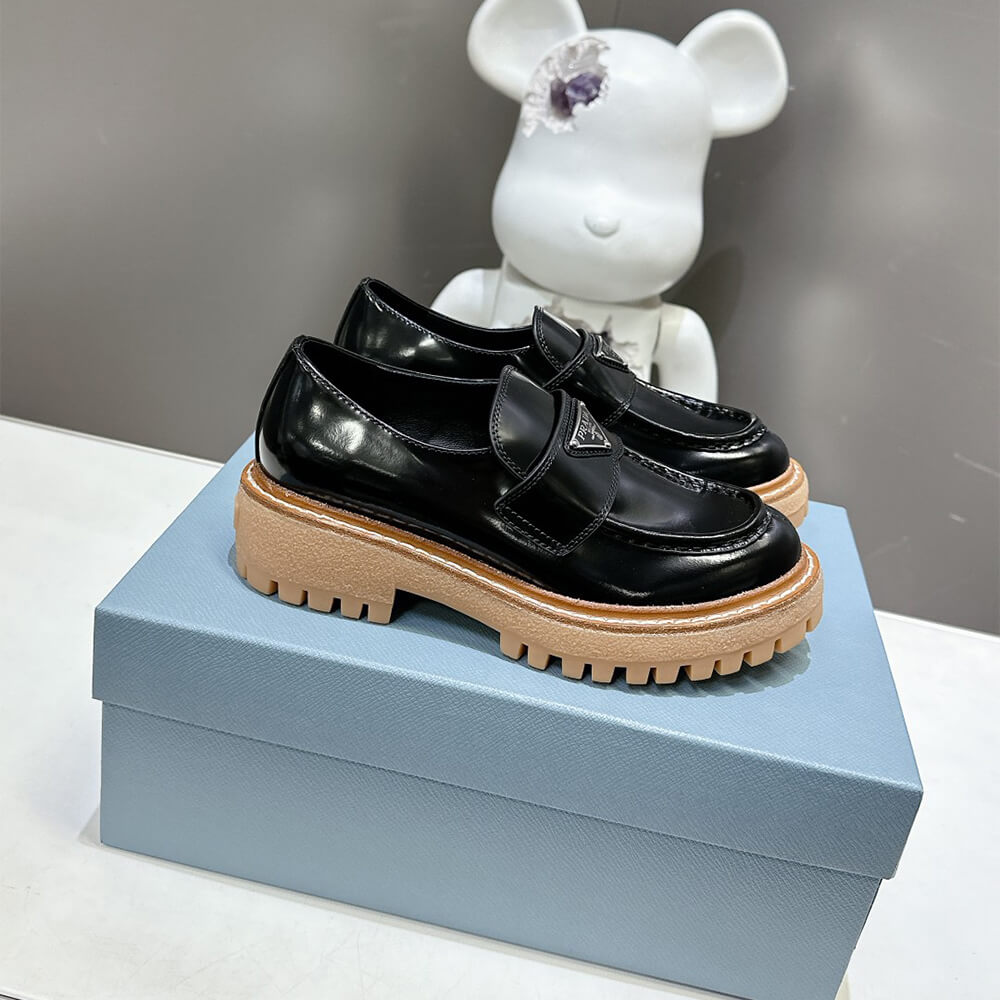 Prada Leather loafers Shoes - Replica Luxury Bags™