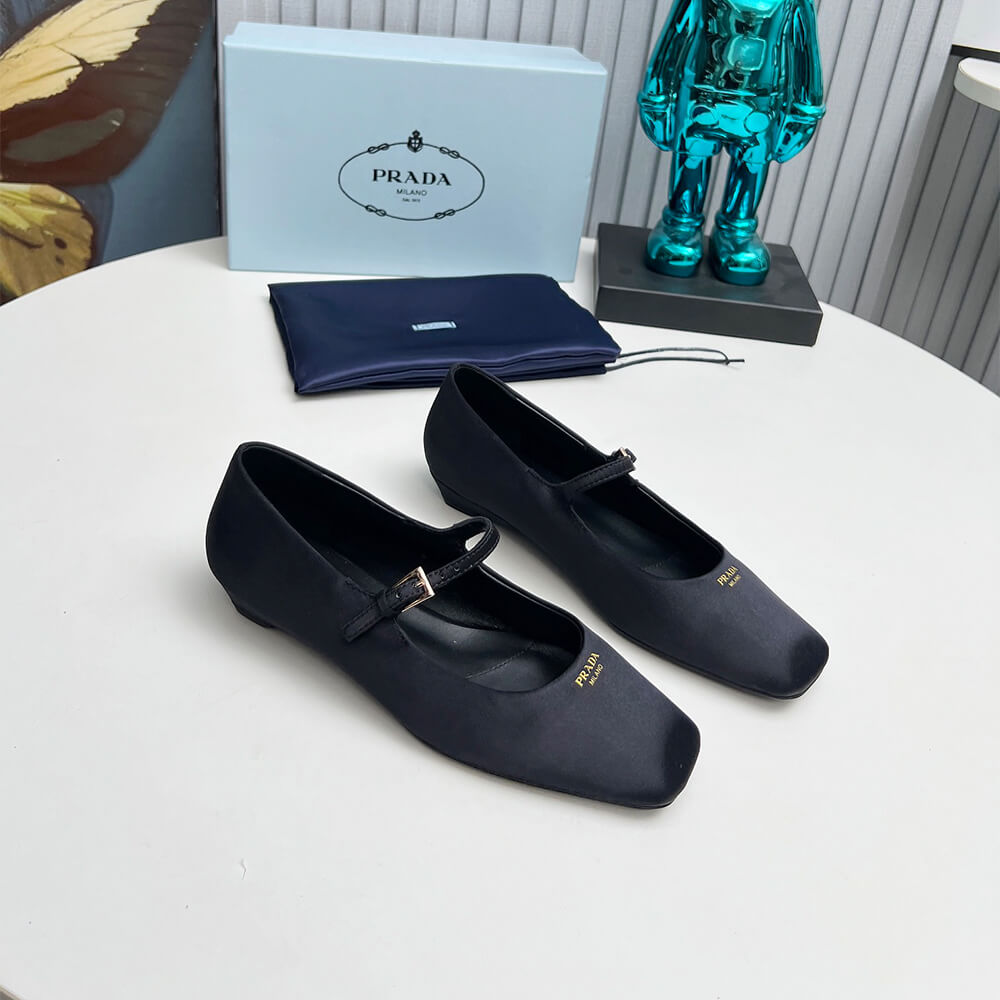 Prada Mary Jane Ballerinas Shoes - Replica Luxury Bags™