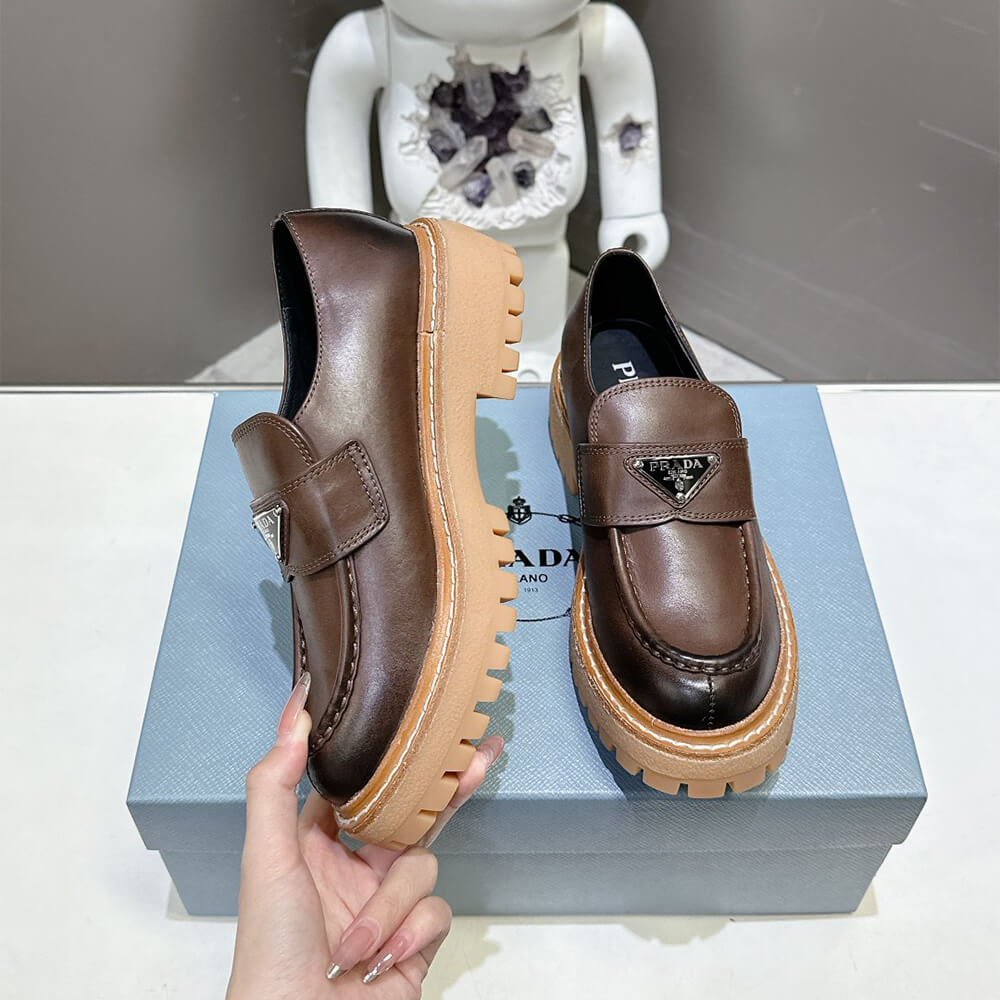 Prada Leather loafers Shoes - Replica Luxury Bags™