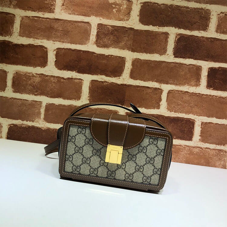 Gucci GG Mini Bag With Clasp Closure - Replica Luxury Bags™