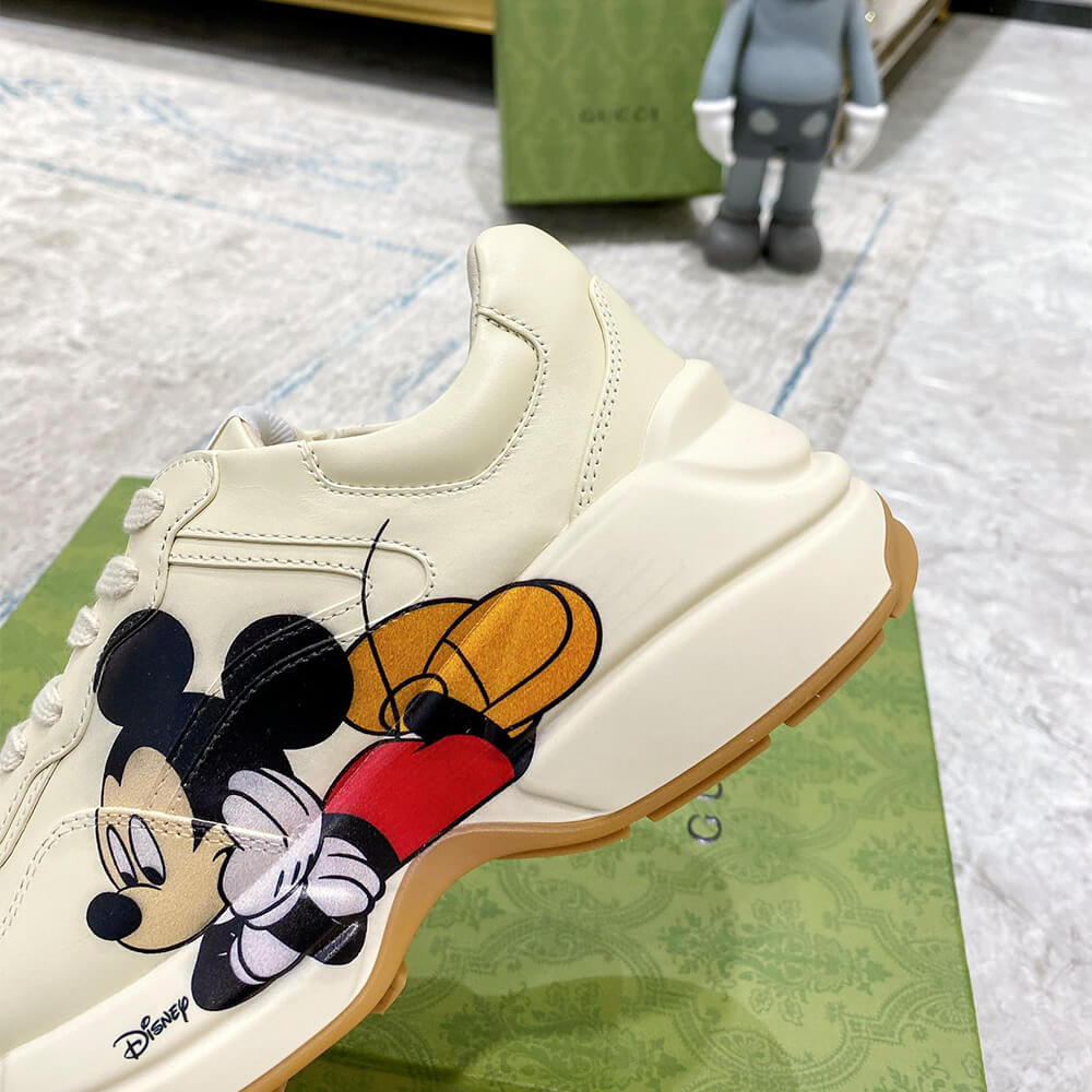 Disney x Gucci Rhyton  Mickey Mouse  Sneaker Shoes - Replica Luxury Bags™