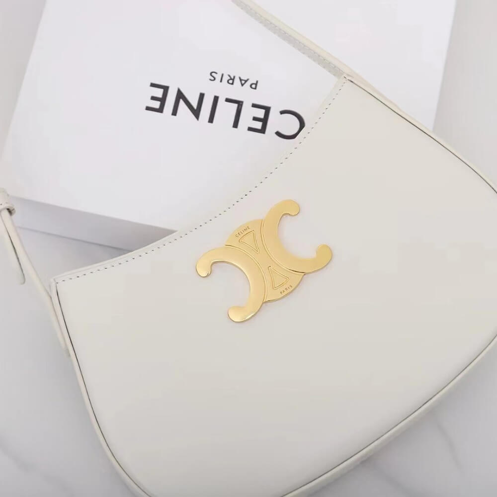 Celine Medium Tilly Bag in Shiny Calfskin - Replica Luxury Bags™