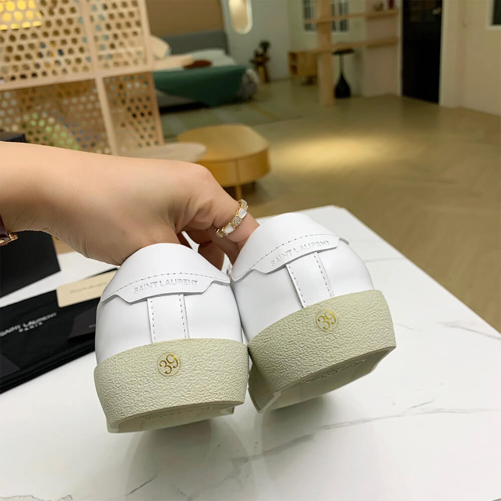 YSL Court Classic Sneaker Shoes - Replica Luxury Bags™