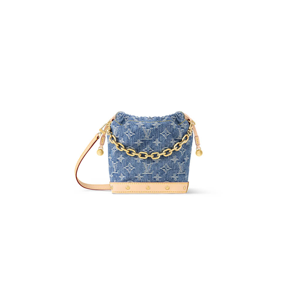 LV Nano Noe Bucket Denim Bag - Replica Luxury Bags™