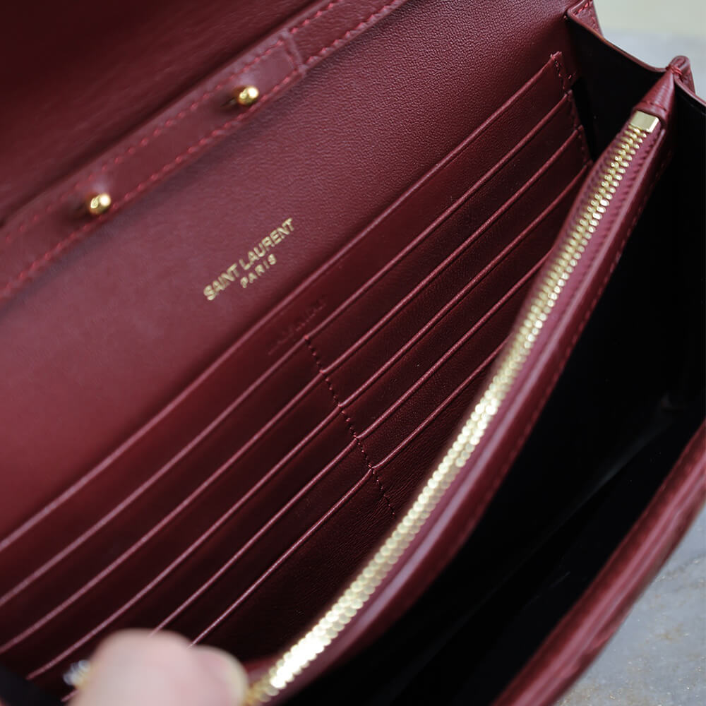 YSL Cassandre Chain Wallet Bag in Lambskin - Replica Luxury Bags™