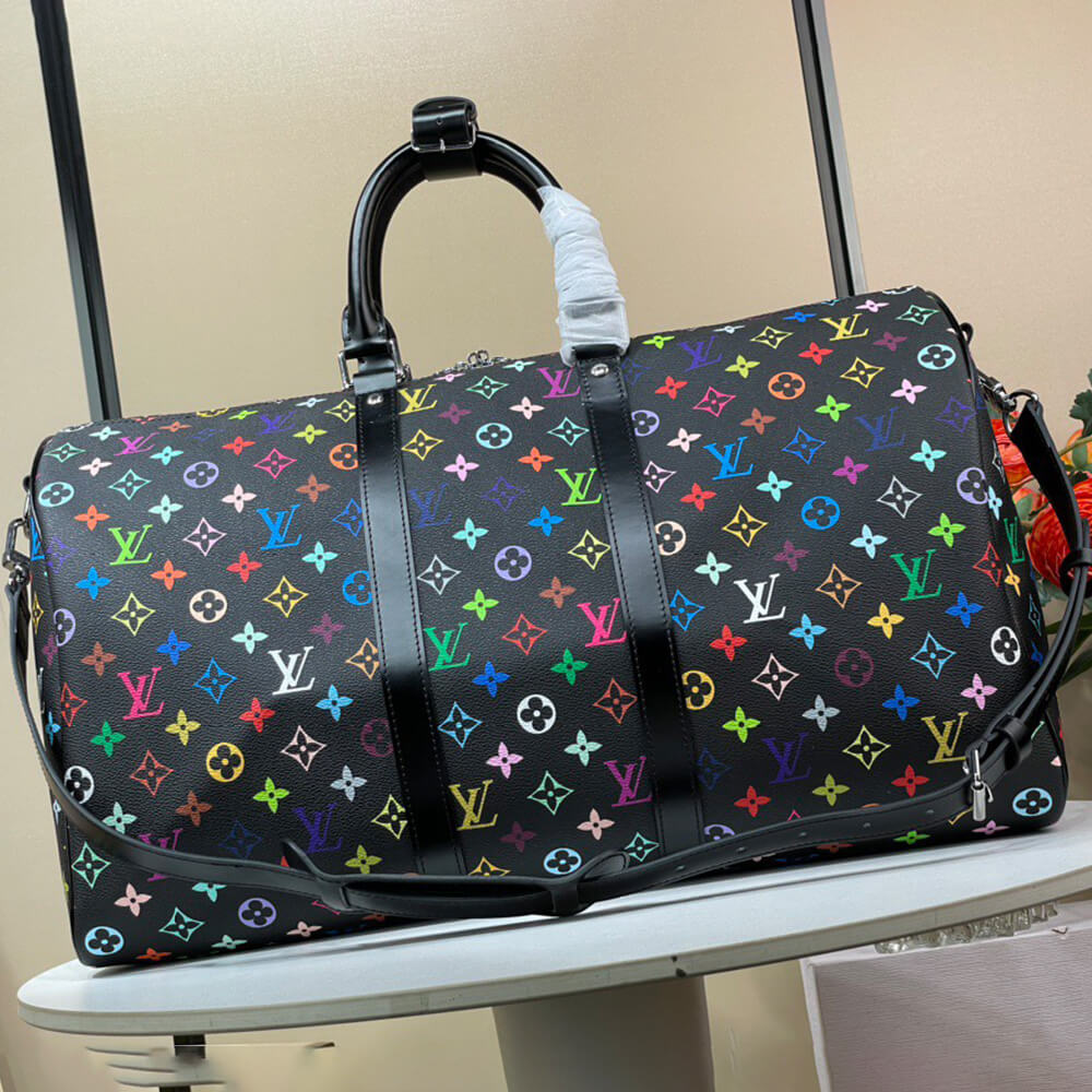 LV x TM Keepall Bandouliere 50 Bag - Replica Luxury Bags™