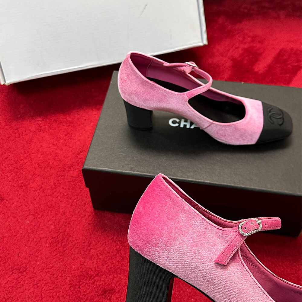 Chanel Mary Janes Heel Shoes - Replica Luxury Bags™