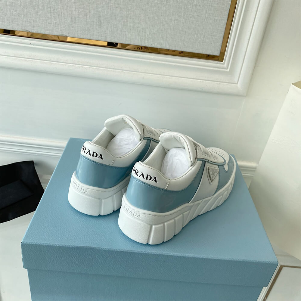 Prada Leather Sneakers Shoes - Replica Luxury Bags™