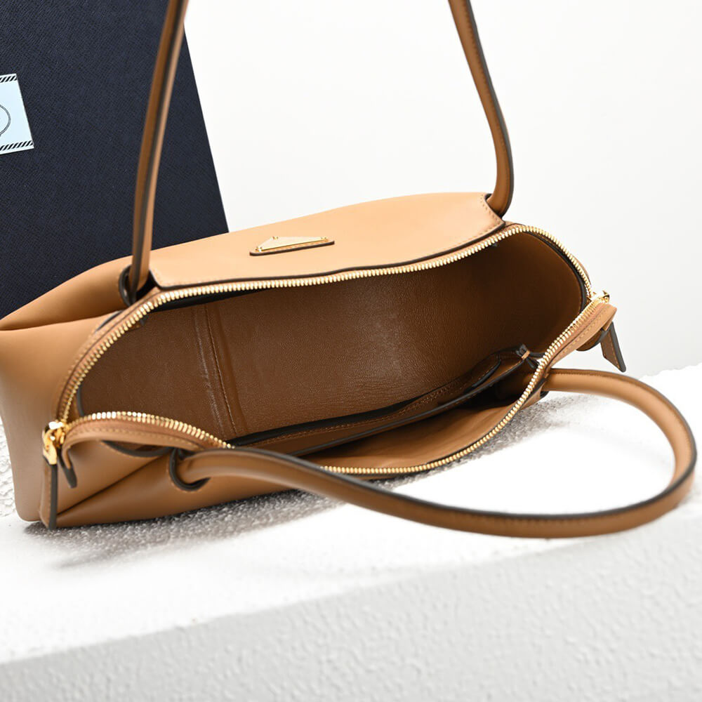 Prada Medium Leather Handbag - Replica Luxury Bags™