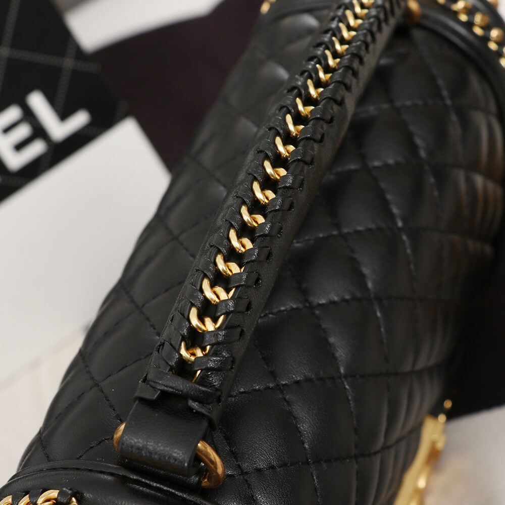 Chanel Top Handle Boy Handbag - Replica Luxury Bags™