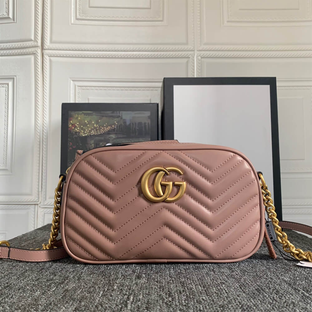 Gucci GG Marmont Small Matelasse Shoulder Bag - Replica Luxury Bags™