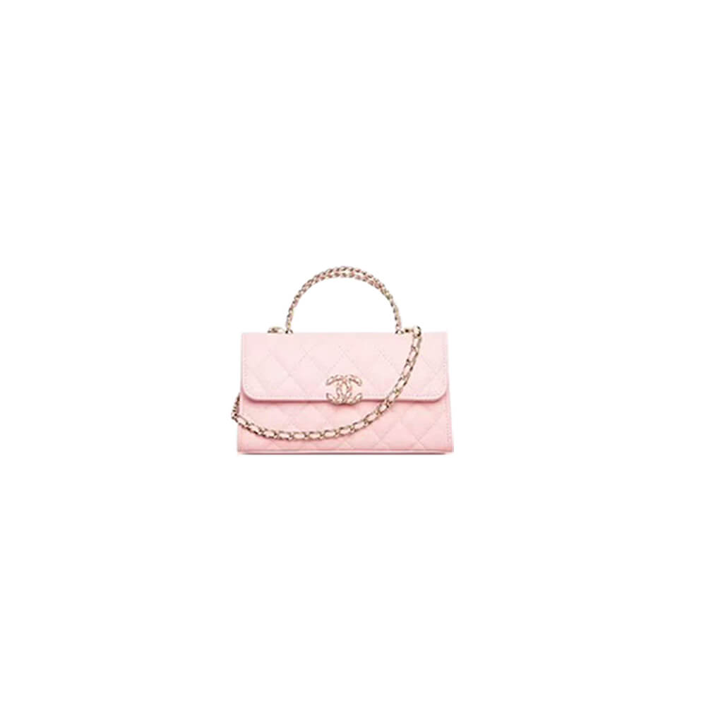 Chanel Flap Phone Holder Bag with Chain - Replica Luxury Bags™