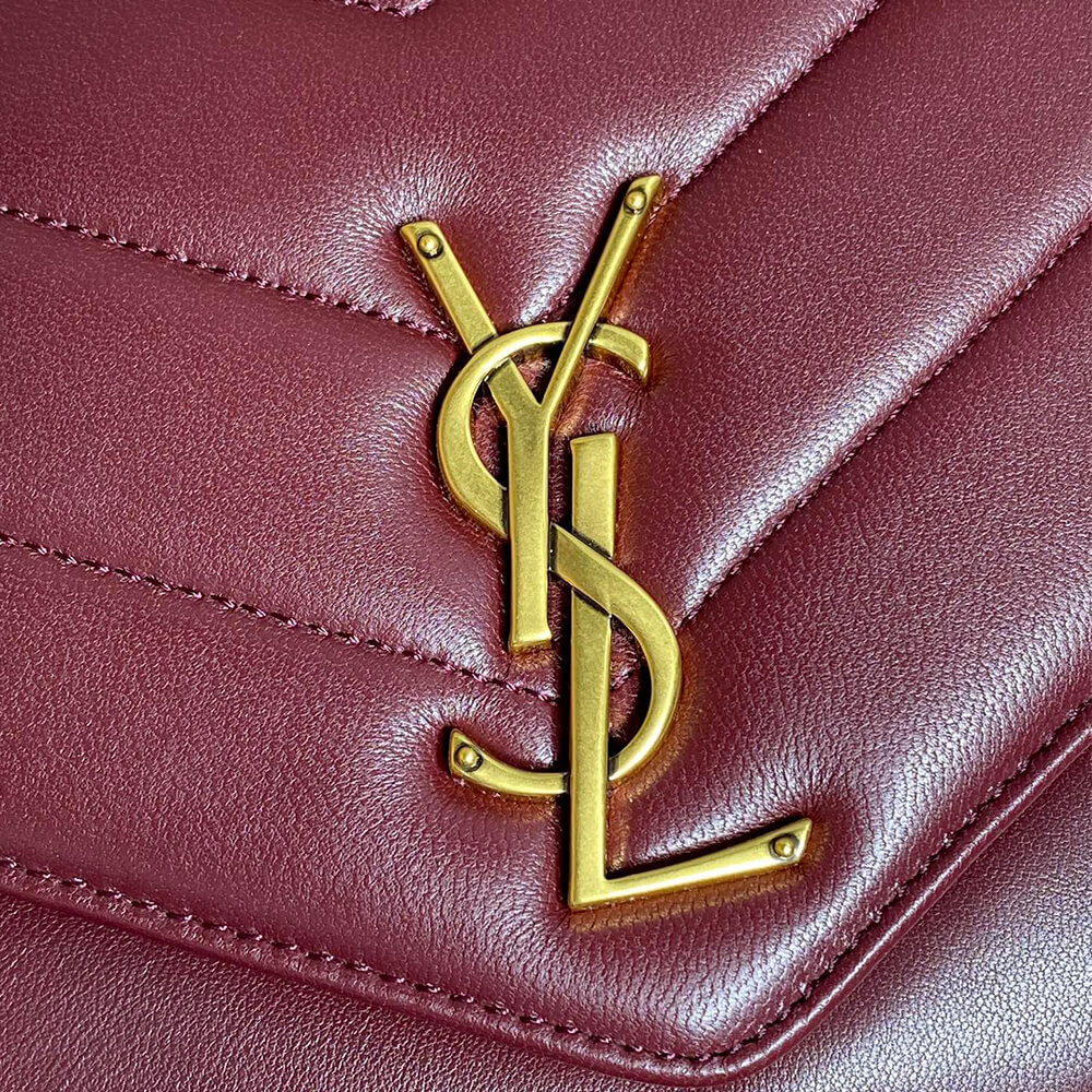 YSL Loulou Medium Bag in Matelasse Lambskin - Replica Luxury Bags™