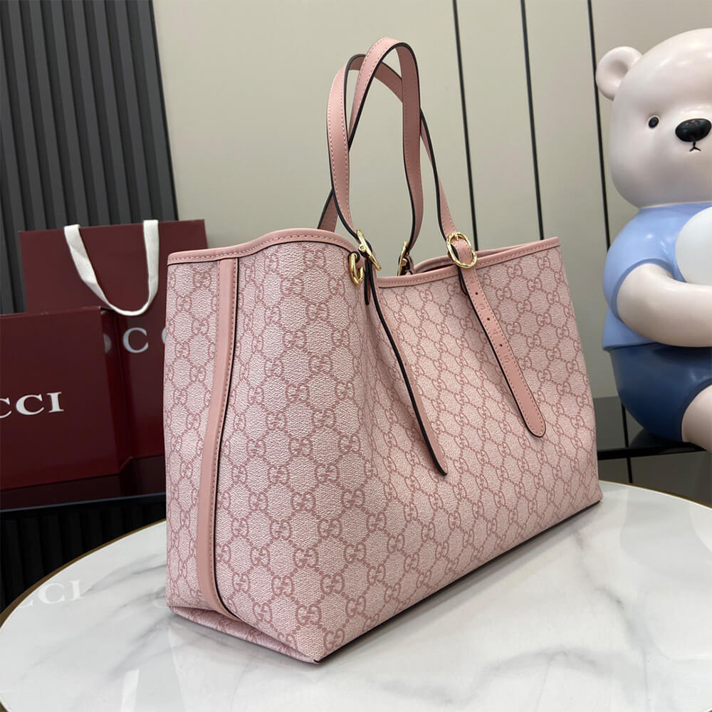 Gucci GG Emblem Large Tote Bag - Replica Luxury Bags™
