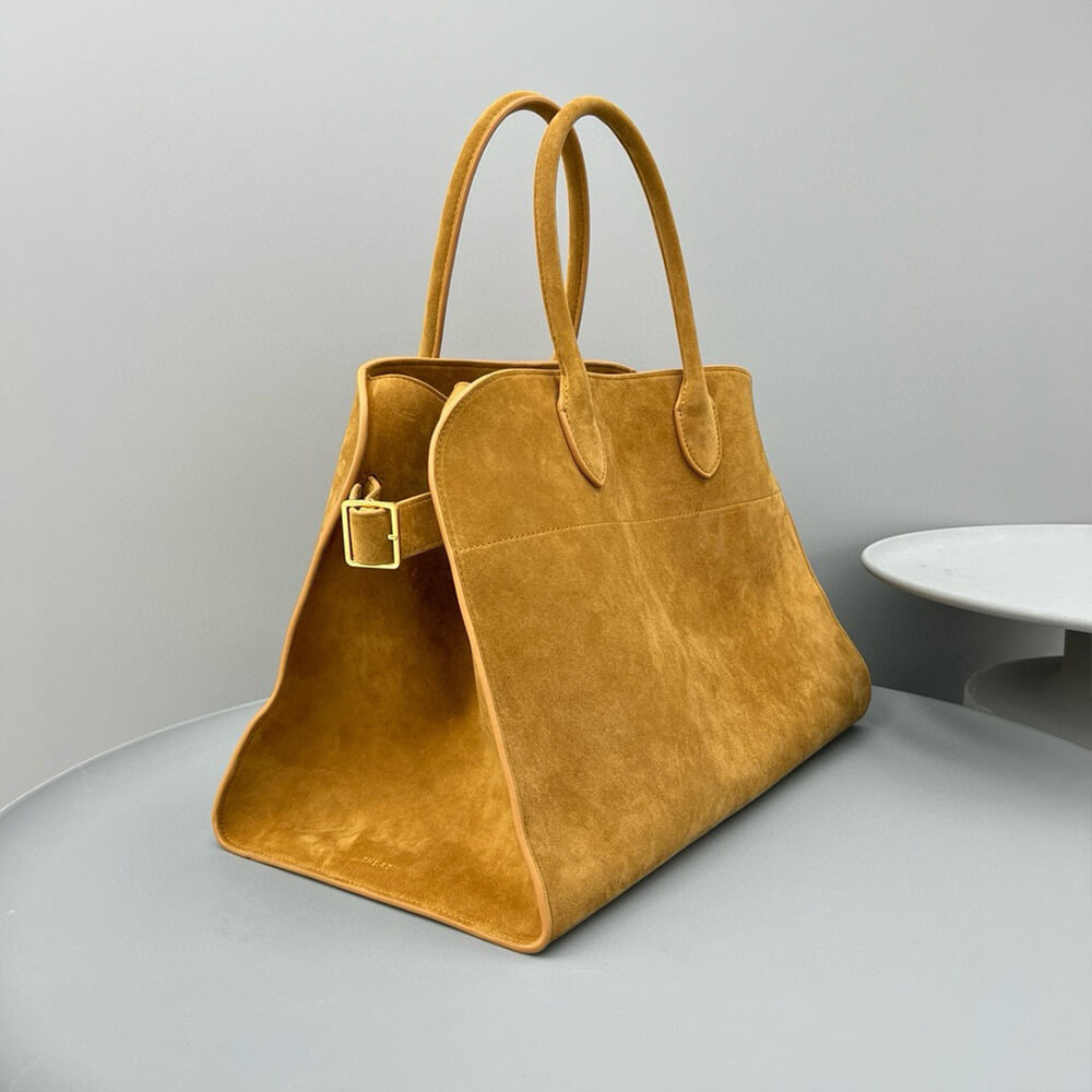 The Row Soft Margaux 15 Sued Bag - Replica Luxury Bags™