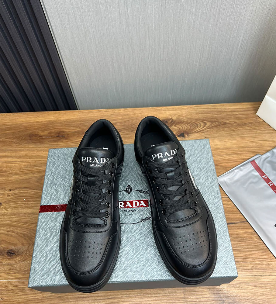 Prada Downtown nappa leather sneakers Shoes - Replica Luxury Bags™