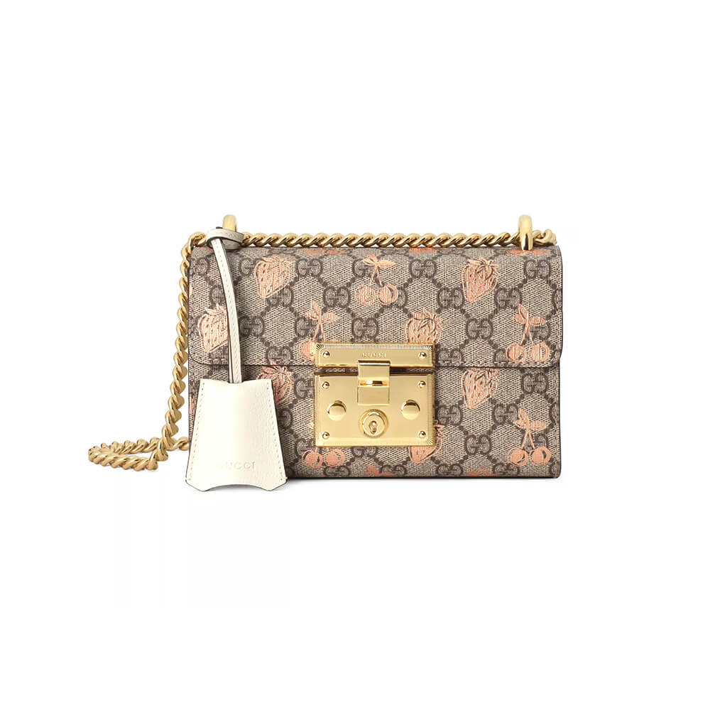 Gucci Padlock Small Berry Shoulder Bag - Replica Luxury Bags™